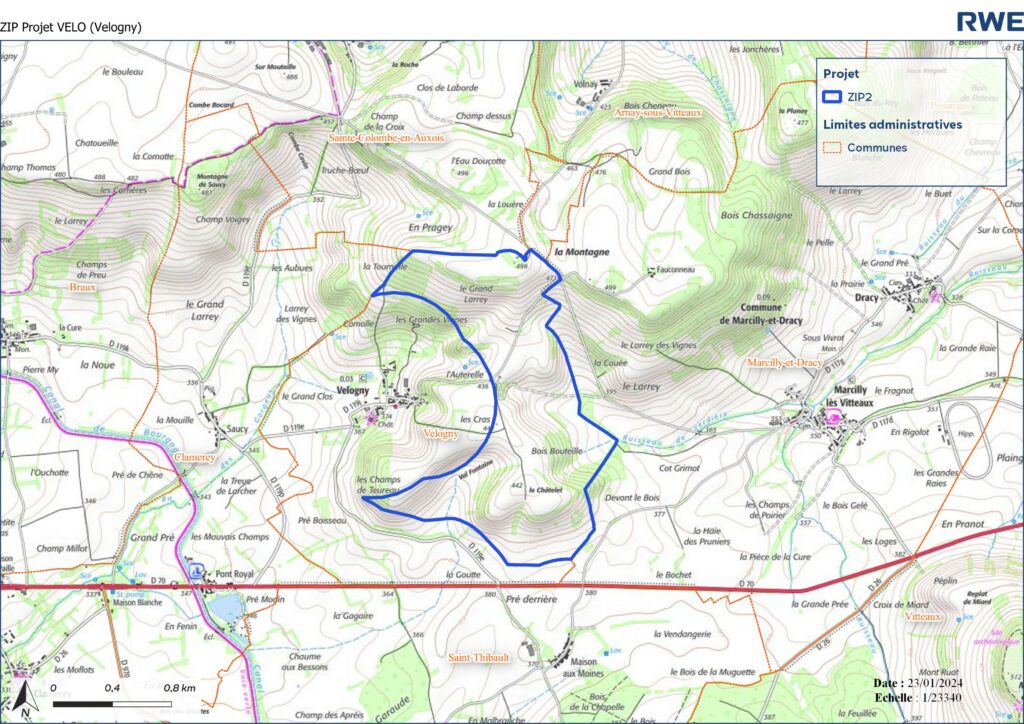 Zone de projet